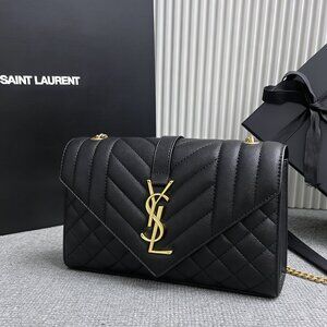 YSL Medium Quilted Leather Bag
